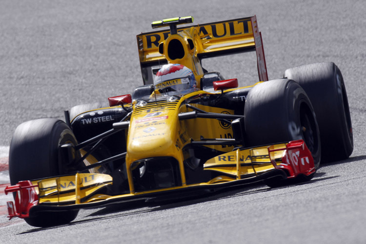 Vitaly Petrov im Renault R30, in Spa Neunter