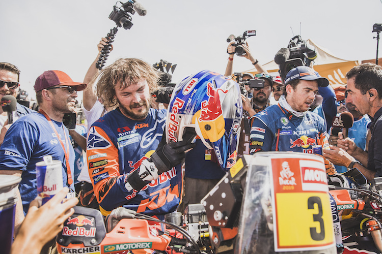 Toby Price holte in der 41. Dakar-Rallye den Gesamtsieg  