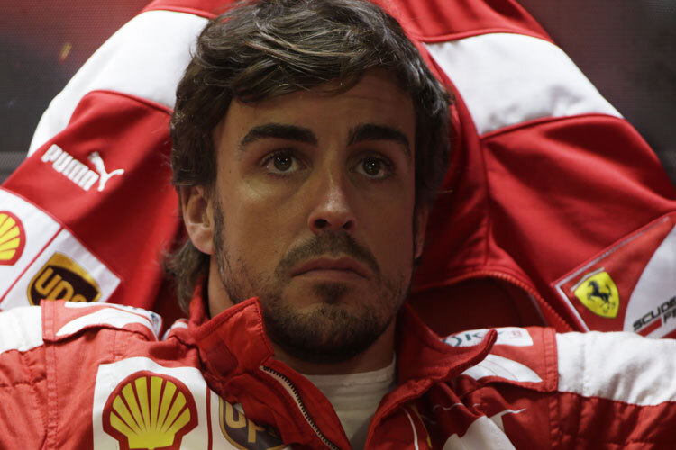 Fernando Alonso war mit der Arbeit im Simulator zufrieden