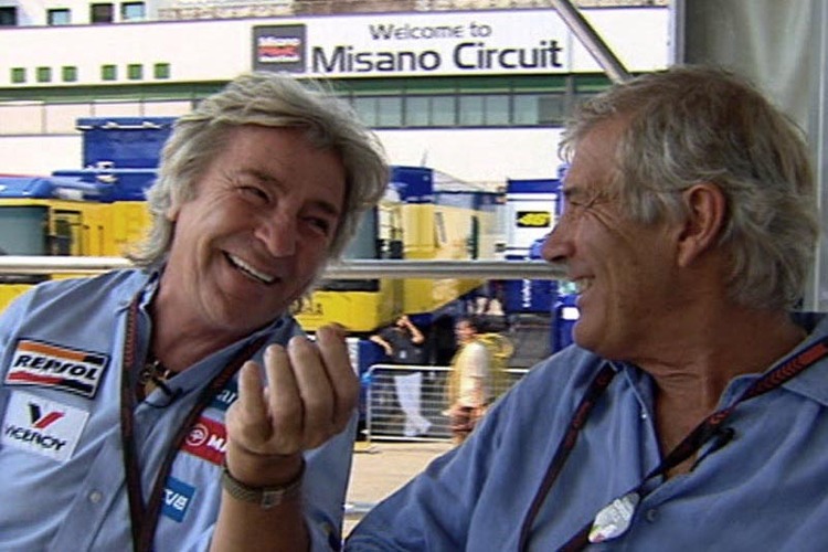 Angel Nieto und Giacomo Agostini