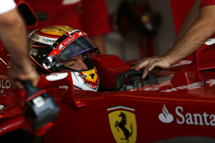 Marciello als Ferrari-Testpilot