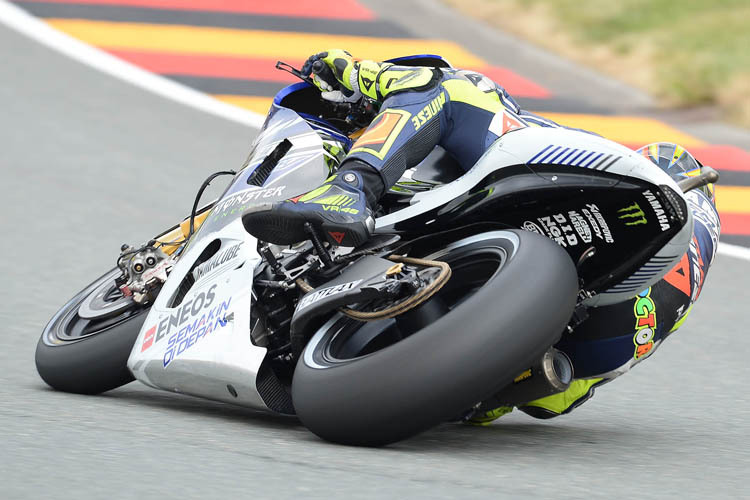 Valentino Rossi aif dem Sachsenring 2013