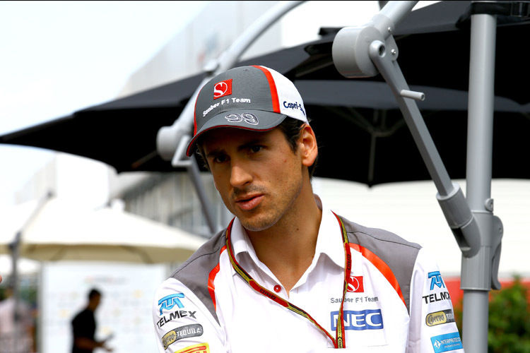 Sauber-Pilot Adrian Sutil: «Es ändert sich für mich gar nichts mit der Bekanntgabe von Marcus Ericssons Verpflichtung»