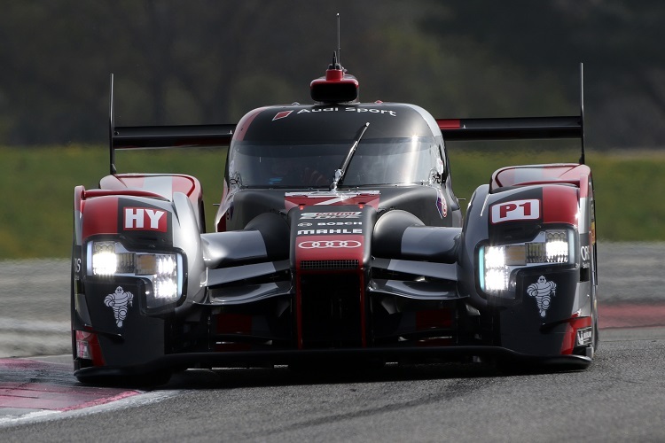 Aussergewöhnliche Aerodynamik: Der neue Audi R18