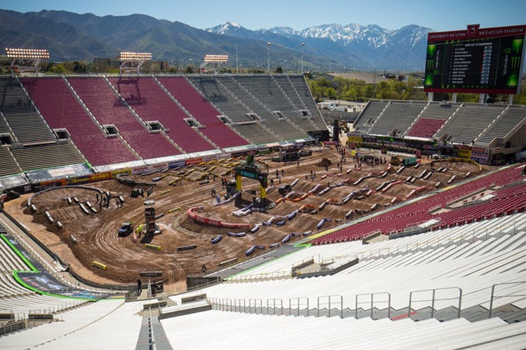 In Salt Lake City findet der 16. und vorletzte Lauf zur Supercross-WM statt