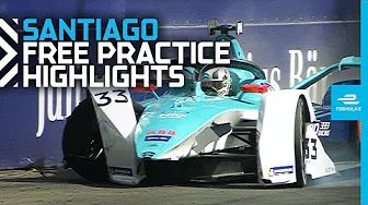 Formel E 2020 Santiago - Highlights Training