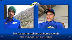 MotoGP 2020 - Lockdown Talk mit Alex Rins und Joan Mir (2/3)