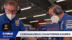 Superbike-WM 2020 - Die Yamaha Coronavirus Sicherheitsmaßnahmen