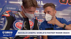 Superbike-WM 2020 Yamaha - Testfahrer und Coach Niccolò Canepa