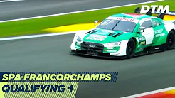 DTM 2020 Spa-Francorchamps - Qualifying 1 Re-Live 