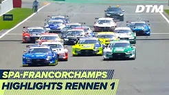 DTM 2020 Spa-Francorchamps - Rennen 1 Highlights