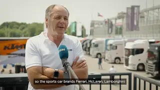 DTM 2021 - Saisonstart Interview mit Gerhard Berger