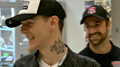 James Hinchcliffe und deadmau5 am Indianapolis Motor Speedway