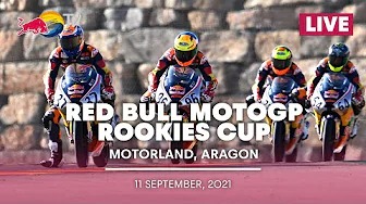 Red Bull Rookies 2021 Aragon - Das Rennen im Livestream