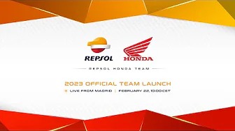 MotoGP 2023 - Die Repsol Honda Teampräsentation Re-Live