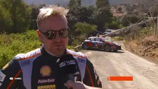 WRC 2023 Mexiko - Etappe 21 Onboard mit Evans/Martin