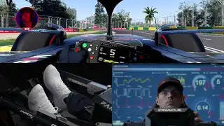 F1 2023 Melbourne - Virtuelle Runde mit Max Verstappen