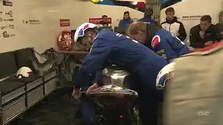 Endurance-WM 2023 24h Moto Le Mans - BMW Teamwork in der Box nach Crash