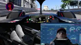 F1 2023 Monaco - Virtuelle Monte Carlo Runde mit Max Verstappen