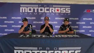 US-Motocross 2023 Fox Raceway - Pressekonferenz nach dem Rennen