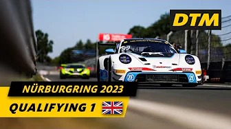 DTM 2023 Nürburgring - Livestream Qualifying 1