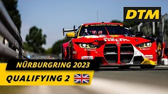 DTM 2023 Nürburgring - Livestream Qualifying 2