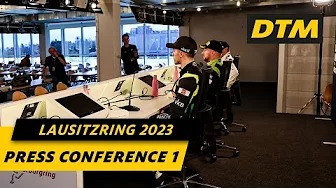 DTM 2023 Lausitzring - Livestream Pressekonferenz Samstag