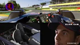 F1 2023 Sao Paulo - Virtuelle Runde mit Checo Perez
