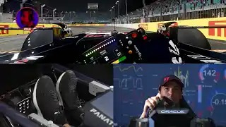 F1 2023 Las Vegas - Virtuelle Runde mit Checo Perez 