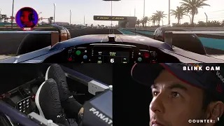 F1 2023 Abu Dhabi - Virtuelle Runde mit Checo Perez