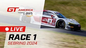 GT World Challenge 2024 Sebring - Livestream Rennen 1