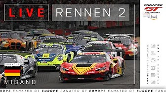 GT2 European Series 2024 Misano - Livestream Rennen 2