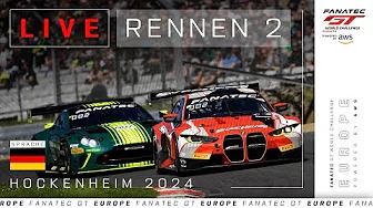 GT Europe 2024 Hockenheim - Livestream Rennen 2