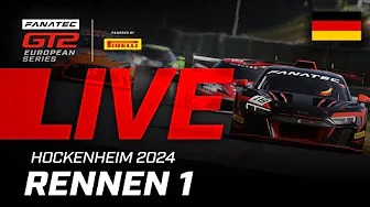 GT2 European Series 2024 Hockenheim - Livestream Rennen 1