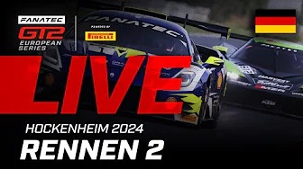 GT2 European Series 2024 Hockenheim - Livestream Rennen 2