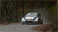 Jari-Matti Latvala testet für die Rallye Monte-Carlo 2015