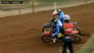 Motocross-EMX125 2025 Agueda - Highlights Rennen 1