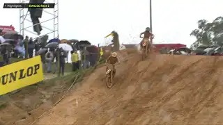 Motocross-EMX250 2025 Agueda - Highlights Rennen 1