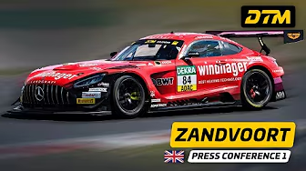 DTM 2025 Zandvoort - Pressekonferenz Rennen 1