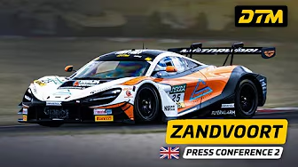 DTM 2025 Zandvoort - Pressekonferenz Rennen 2