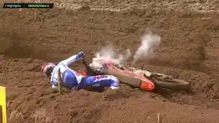 Motocross-EMX250 2025 Kegums - Highlights Rennen 2