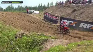 Motocross-EMX125 2025 Finnland - Highlights Rennen 1