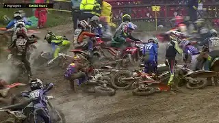 Motocross-EMX85 2025 Loket - Rennen 1 Highlights