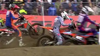 Motocross-EMX125 2025 Lommel - Highlights Rennen 1