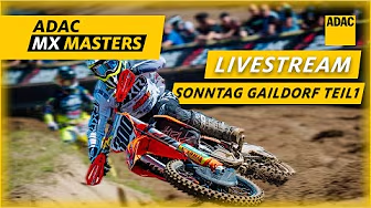 ADAC MX Masters 2025 Gaildorf - Livestream Sonntag 1/2