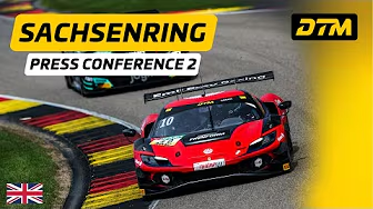 DTM 2025 Sachsenring - Rennen 2 Pressekonferenz