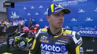 MotoE 2025 Ungarn - Rennen 1 Podium