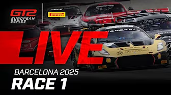 GT2 European Series 2025 Barcelona - Livestream Rennen 1