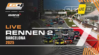 GT4 European Series 2025 Barcelona - Livestream Rennen 2