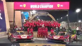 FIA WEC 2026 Bahrain 8h - Ferrari feiert den Hypercar WM-Titel